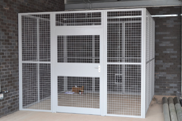 Devon and Cornwall Police cage